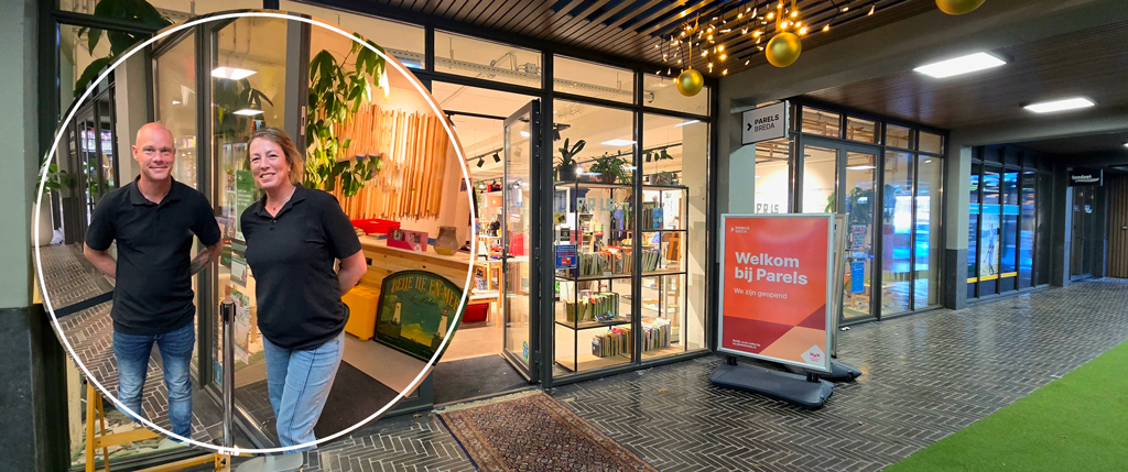 Parels Breda - circulaire winkel met tweedehands kringlooppareltjes en activiteiten rond het thema circulariteit