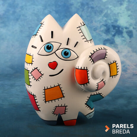 Patches Cat sculptuur kat beeldje Jean-Paul Marsman