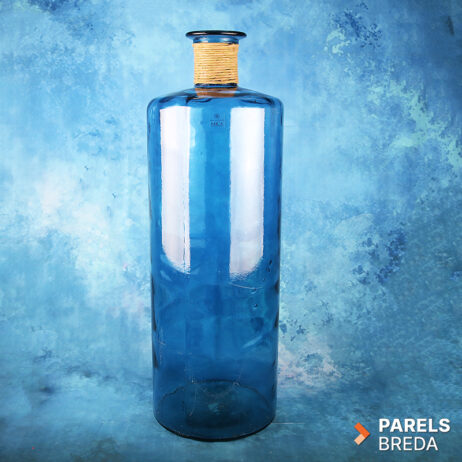 XL grote glazen fles vaas Guan Mica Decorations gerecycled glas