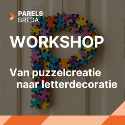 Parels workshop van puzzelcreatie naar letterdecoratie