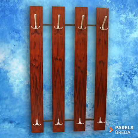 kapstok pastoe stijl palissander metaal haak braakman