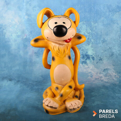 Marsupilami beeld kunsthars stripfiguur