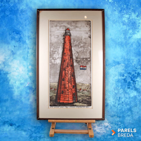 ets oscar verpoorten papier vuurtoren lange jaap den helder genummerd handgesigneerd