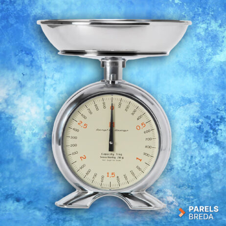 Bengt Ek design keukenweegschaal wegen klokv