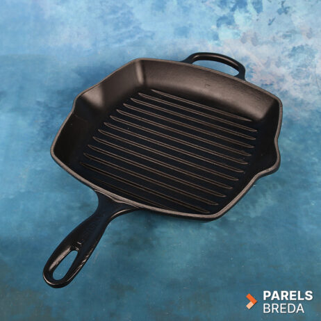 le creuset grillpan gietijzer