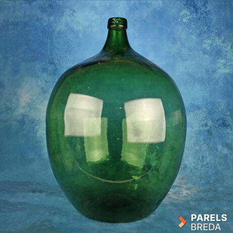 groene glazen gistfles dame jeanne gistglas geblazen glas 50 liter