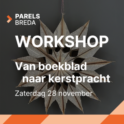 Parels Workshop boekblad kerstpracht bankleer kerstsfeer maken leer creatief duurzaam circulair IDKarin hergebruik upcycling