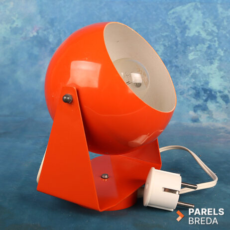 vintage eyeball tafellamp Space Age bolvorm