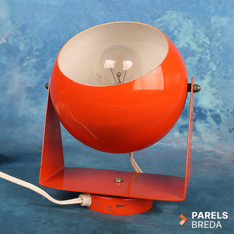 vintage eyeball tafellamp Space Age bolvorm